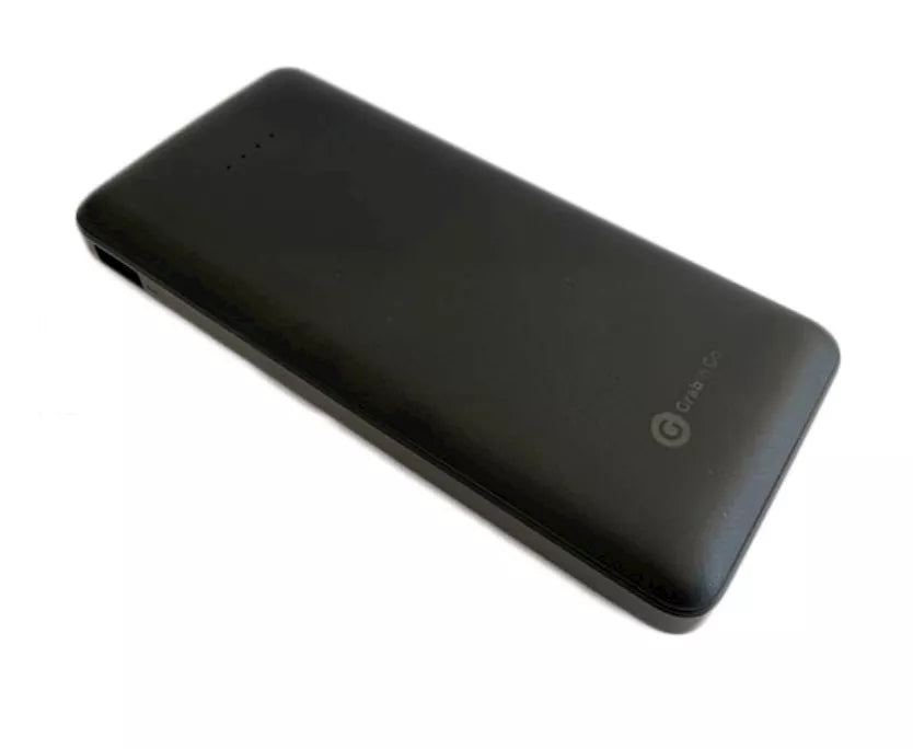 Power Bank MUSTHAVZ 10000mAh USB-A, USB-C, Micro-USB und Lightning Schwarz