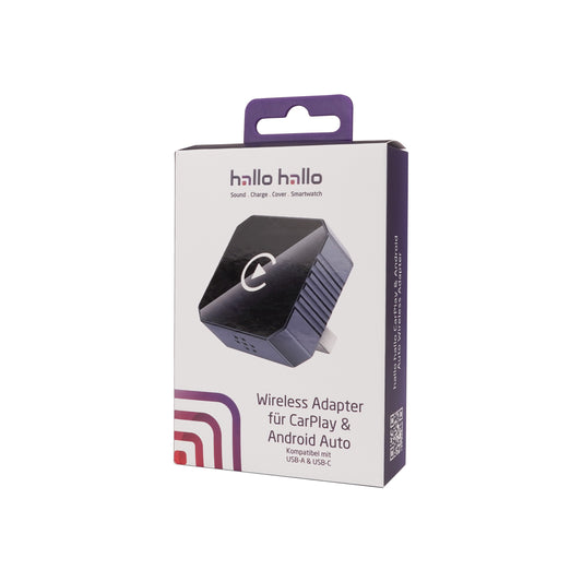 hallo hallo CarPlay & Android Auto Wireless Adapter