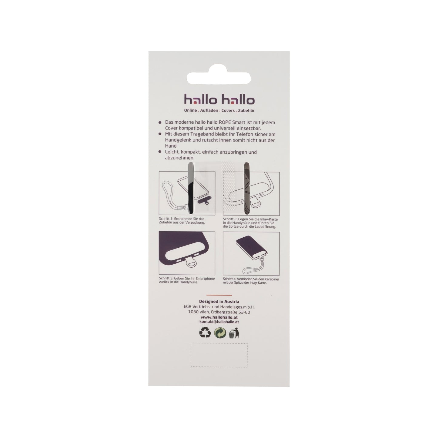 hallohallo Smartphone ROPE SMART Universal