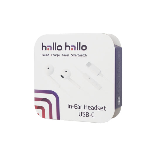 hallo hallo In Ear Headset USB-C
