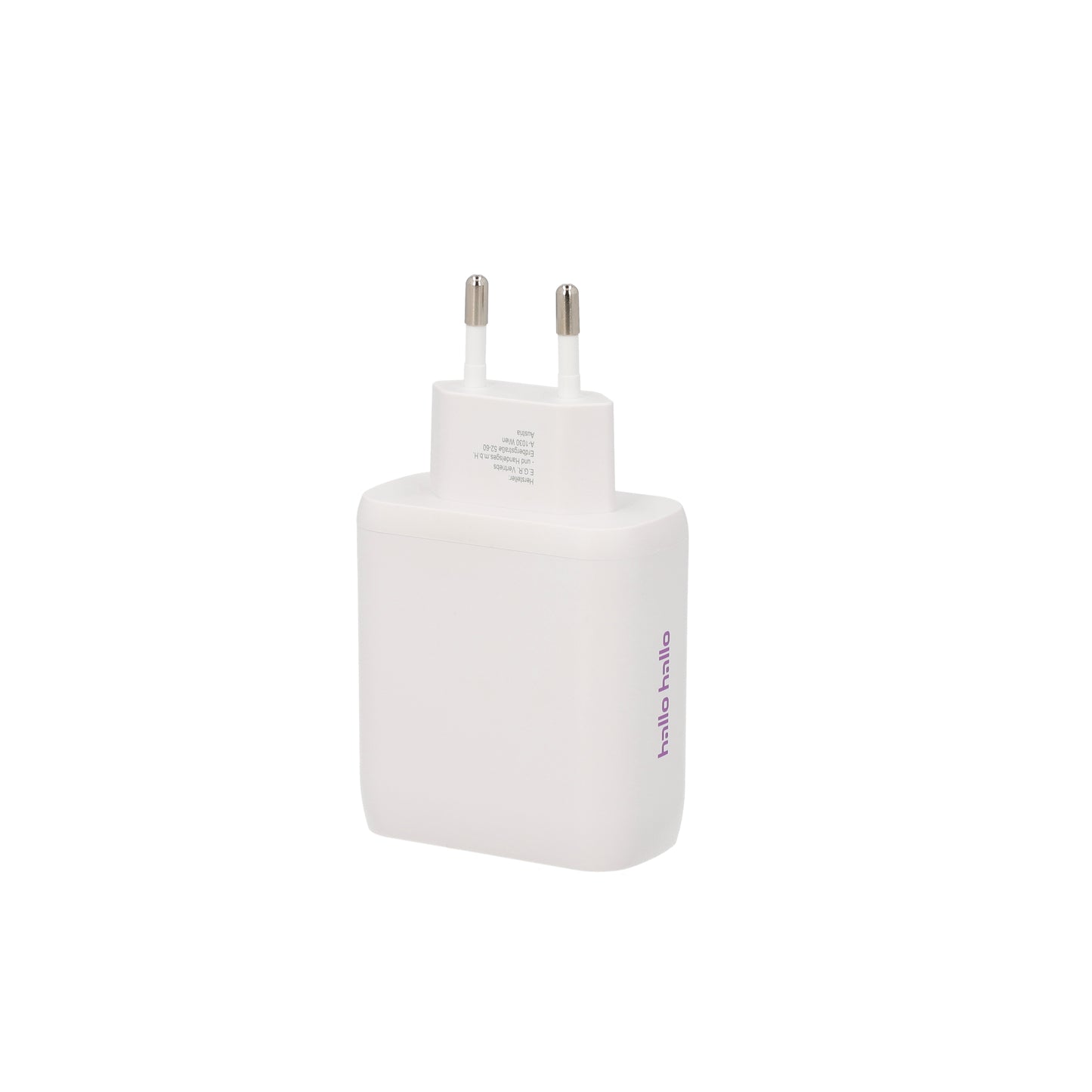 hallohallo Universal Reiselader Dual USB-A und USB-C 3A 45W
