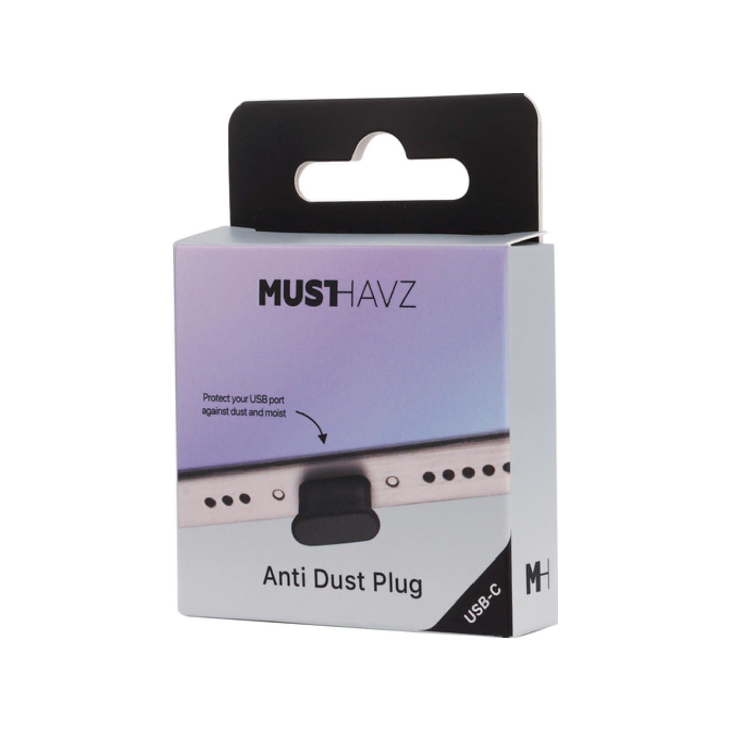 MUSTHAVZ USB-C Anti Dust Plug 3er-Set
