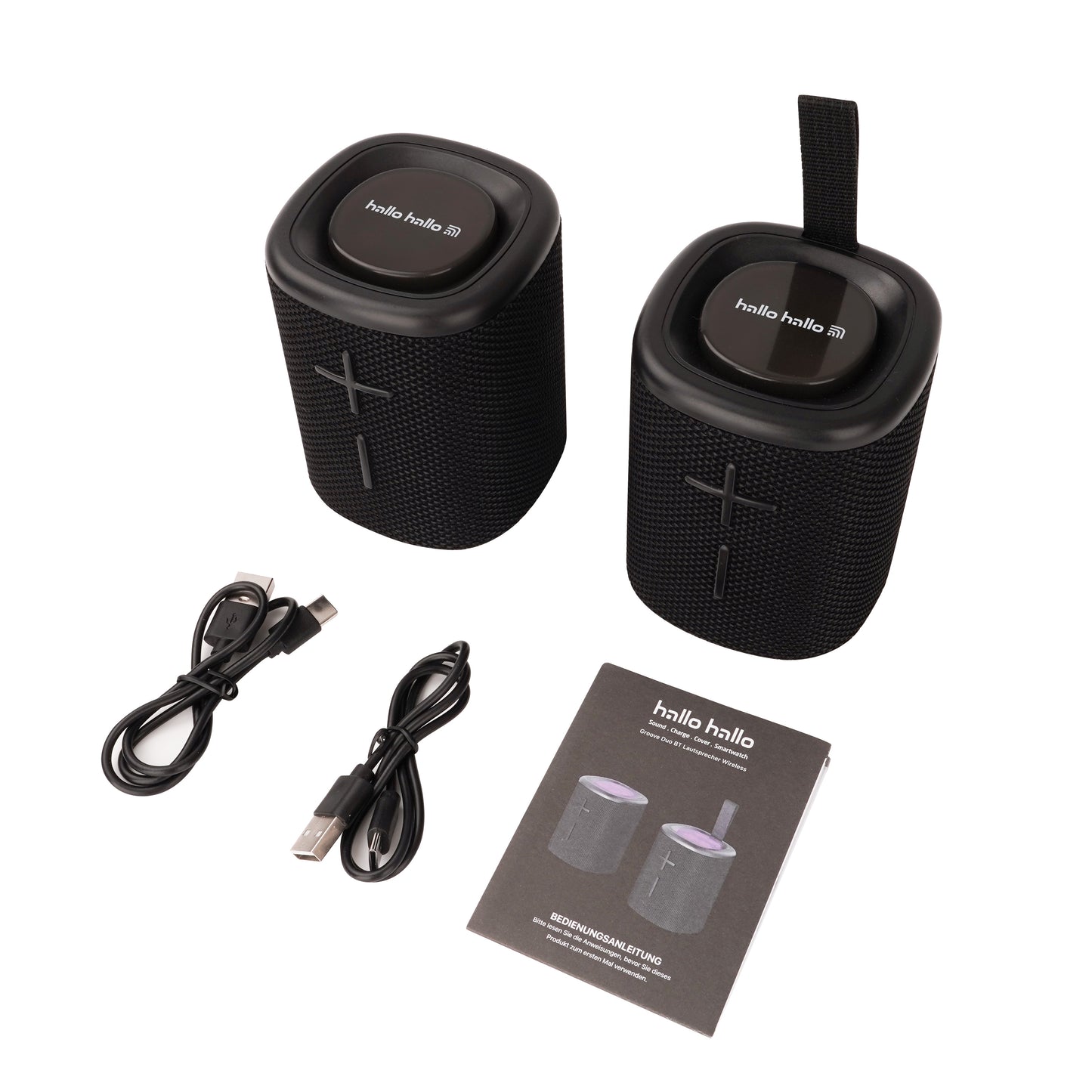 hallo hallo Groove Duo BT Lautsprecher Wireless