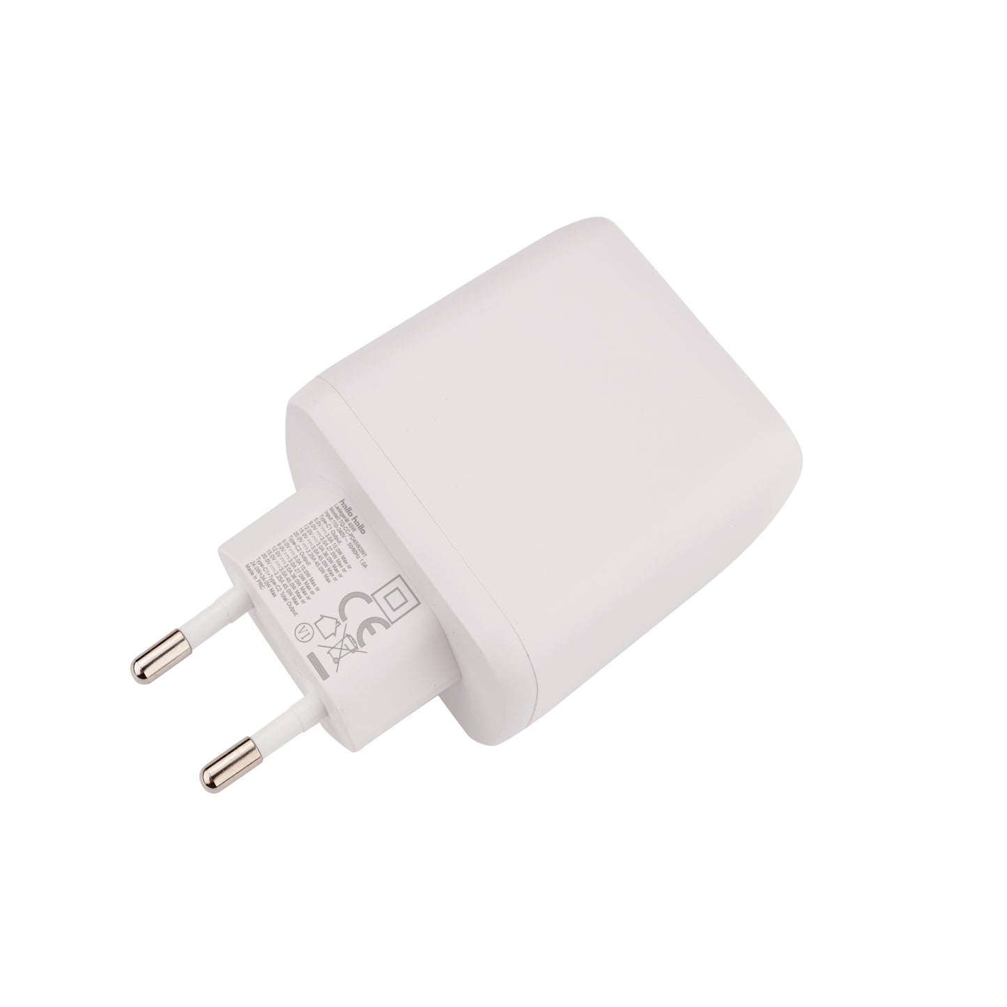 hallohallo Universal Reiselader Dual USB-C 3A 45W